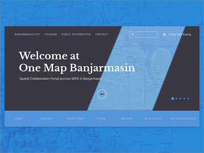 One Map Landing Page apps daily flat gold landing page map material one page responsive ui ux web