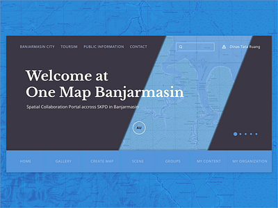 One Map Landing Page