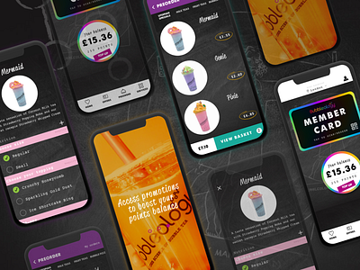 Bubbleology App app branding design ui ux
