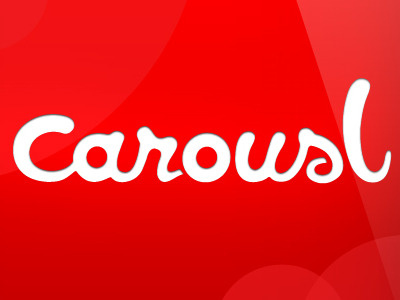 Carousl Logo custom typography logo