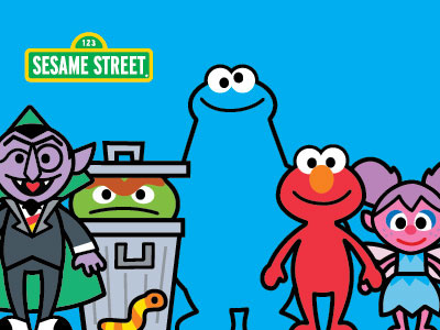 Sesame Street Character Graphics