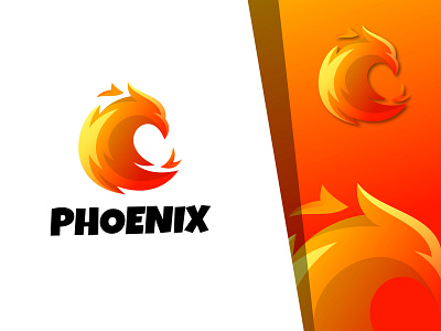 Phoenix logo design animation art bird bird logo brand brand identity branding design illustration illustrator logo logo design logoart logoawesome logodesign logos logotype minimal typography vector