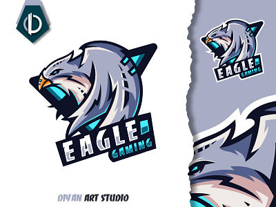 eagle gaming logo design 3d animation bird brand identity branding design eagle gaming graphic design illustration illustrator logo logodesign logotype modern motion graphics predator ui vector