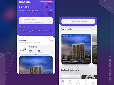 Housing - New Homepage