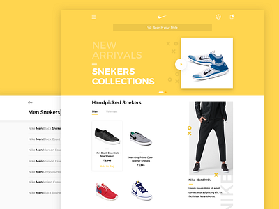 E Commerce app design ecommerce landing page product page shopping ui visual design web website