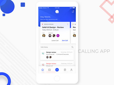 Conference calling app