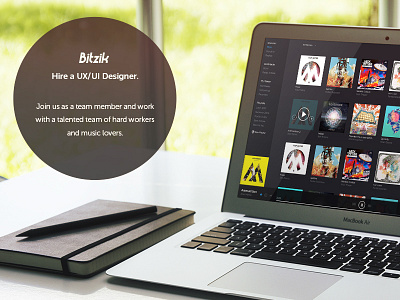 Bitzik.com Hire a UX/UI Designer