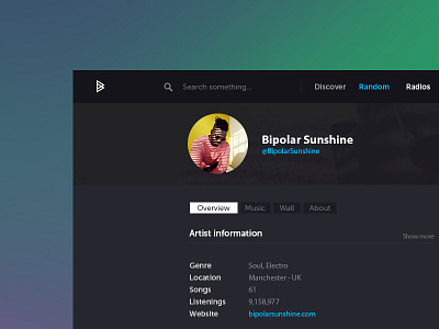 Bitzik - Artist Profile artist bitcoin bitzik music player profile