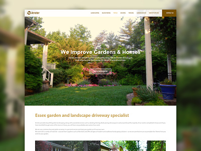 Arristor.com flat garden home light redesign