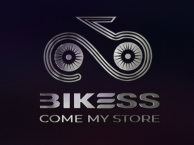 BIKESS / BIKE LOGO / Minimalist Logo bike logo bikess logo branding business logo creative logo design geometric geometric logo graphic design illustration logo logo design minimalist logo vector