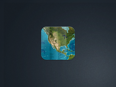 Map icon icon ios iphone map world