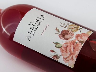 Alegria design label packaging wine wine label