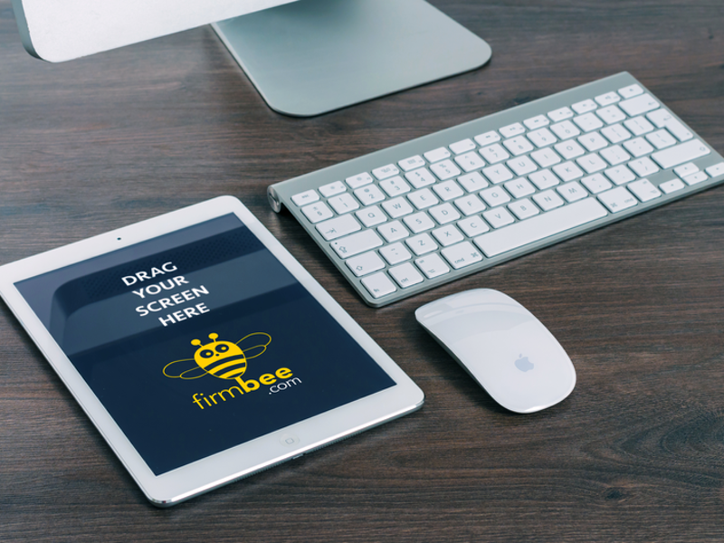 Free Apple devices perspective mockup apple psd free app design web ios ipad mobile mockup