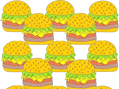 hamburger pattern