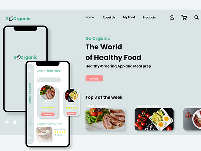Healthy Organic Food Delivery app
