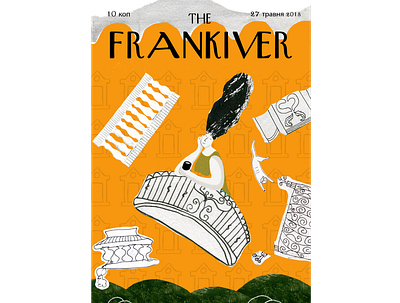 The Frankiver magazine art artist artwork cover design designer designinspiration designmagazine digital digitalart drawing editorial editorialillustration graphic design illustration illustrator magazine magazinecover mixedmedia photoshop