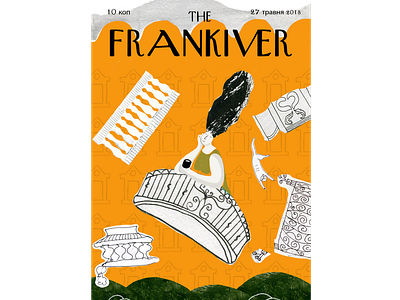 The Frankiver magazine art artist artwork cover design designer designinspiration designmagazine digital digitalart drawing editorial editorialillustration graphic design illustration illustrator magazine magazinecover mixedmedia photoshop