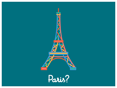 Paris? eiffel france illustrator memimas paris script t shirt design tote bag tshirt