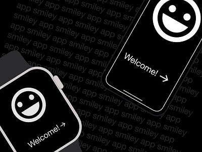 Smiley app - my very first app design