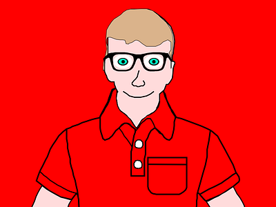 Self Portrait - Josh design vector