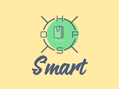 Shop Smart ai font logo png purse shop smart