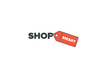 Smart Shop font icon line logo price shop smart