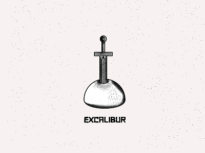 Excalibur ai color light lighting logo orange psd red silver studio white