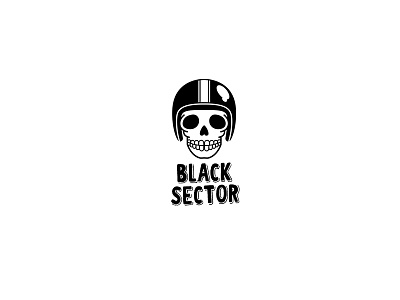 Black Sector branding design flat icon illustration lettering logo type typography ui ux vector