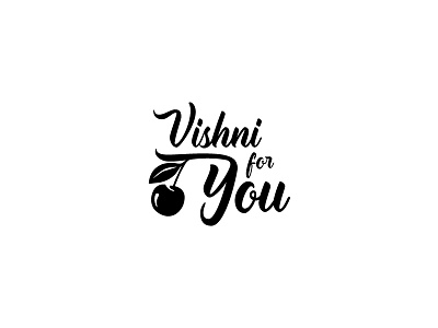 Vishni For You ai black cherry clothe for logo vector you