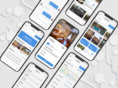 Hotel_MobileApp app design mobile app mobile app design mobile screen ui design uiux ux design xd design