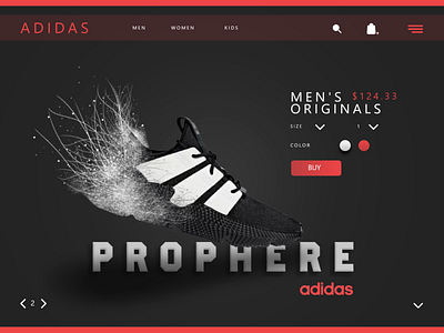 Adidas_SHOES design mobile app design ui ui design uiux ux ux design website website design xd design