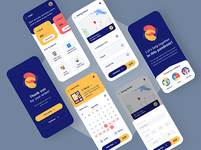 Food_Delivery_App design graphic design illustration logo mobile app design ui ui design uiux ux ux design xd design