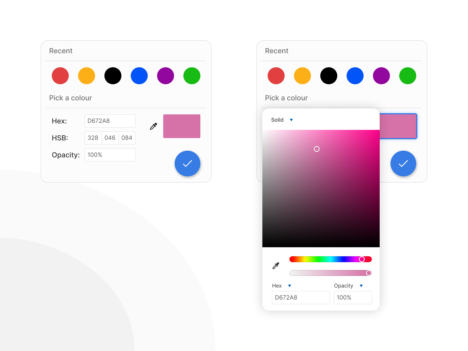 DailyUI 060 - Colour Picker by Shim Ze Shen on Dribbble