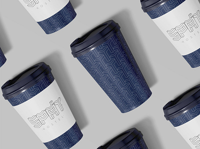 Design coffee cups for hostel branding coffee cup design logo logo design logotype minimal