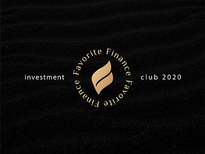 Investment club logo branding graphic design logo logo design logotype minimalism