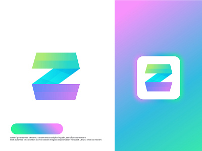 z modern letter logo - z abstract logo - logo designer a b c d e f g h i j k l m abstract app branding branding design design dynamic colourful logo icon illustration logo logo designer logomark monograme mark icon symbol n o p q r s t u v w x y z symbol typography vector z branding z letter logo z modern logo