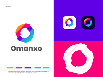 o modern letter logo branding - logo designer abstract agency app branding circle clean colourful logo data dot eye global letter mark logo logotype number o o leetermark o logo o modern logo