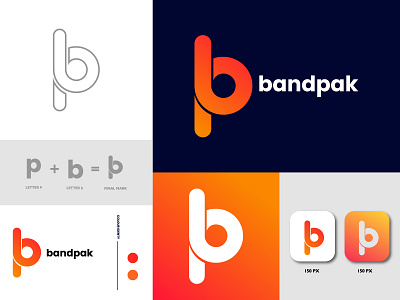 bp letter modern logo branding - logo designer animation app bp bp letter mark bp logo branding bp modern logo branding design graphic design icon illustration logo logo design logodesign motion graphics typography ui ux vector