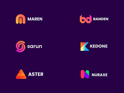 Logo Designs from the portfolio - logo designer a b c d e f g h i k n m o p brand identity branding color creative logos fresh logo gradient letter mark letters logo logo identity logo mark logofolio logos minimal q s t w r v x y z smart work symbol