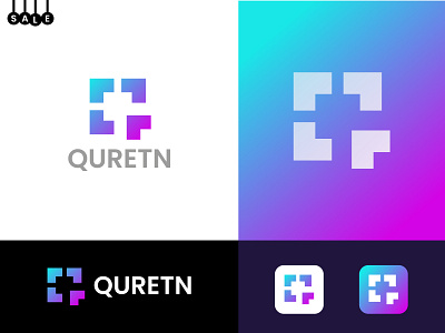 Q Modern Logo Branding - Logo Designer agency app logo best of dribbble brand design brand identy colorful logo data g f x s t o r e gradient letter q logo logo designer logo trends 2021 logos minimal modern logo modern q q q logo branding technology