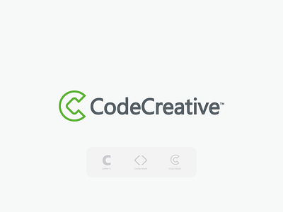 CodeCreative Logo Design abstract branding c code logo c logo code creative design development ecommerce flat gfx hire logo designer identity letter mark logo design logos and branding logotype mark marketing agency modern