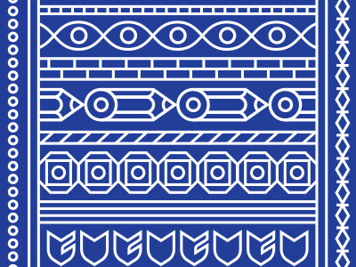 Bandana Blue bandana big cartel illustration pattern