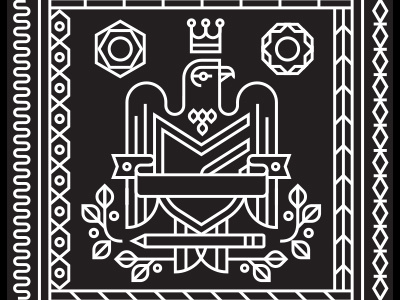 Bandana Black bandana pattern big cartel illustration