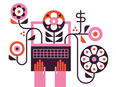 Real Simple - Crowdfunding crowdfunding editorial illustration