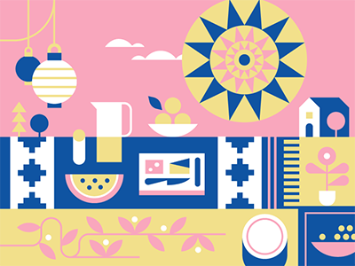 Facebook Events - Picnic facebook events picnic illustration