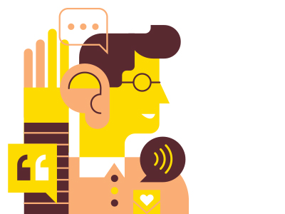 Listen, really listen. by Eight Hour Day on Dribbble