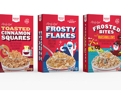 Market Pantry - Cereal breakfast food illustration market pantry packaging pirate target toaster yeti