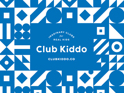 Club Kiddo is live! branding branding design club kiddo kids kids clothing pattern