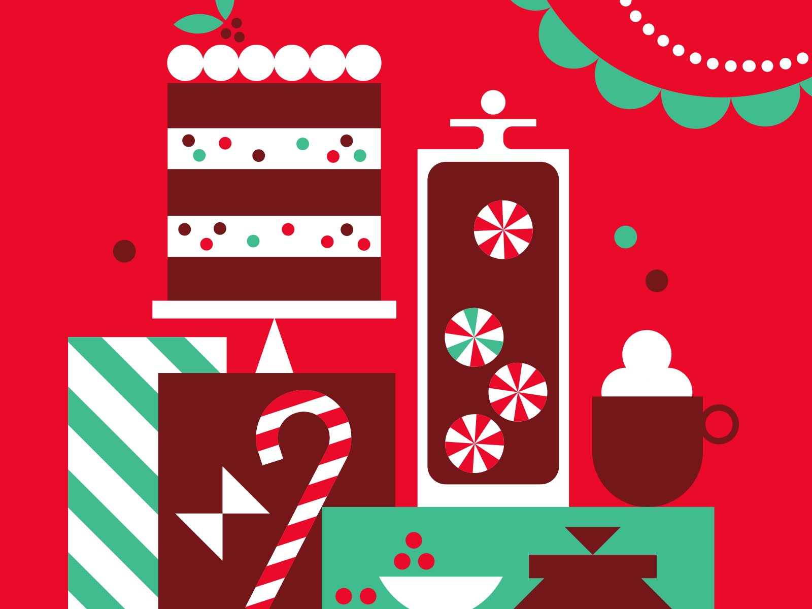 Target Wonderland Giant Holiday Cards by Eight Hour Day on Dribbble