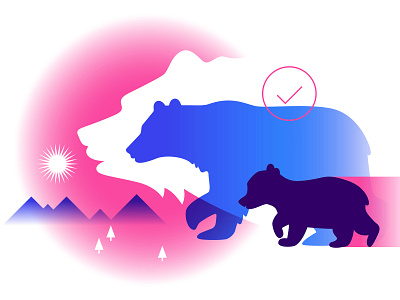 IDEO Blog - Goldilocks bears illustration vector